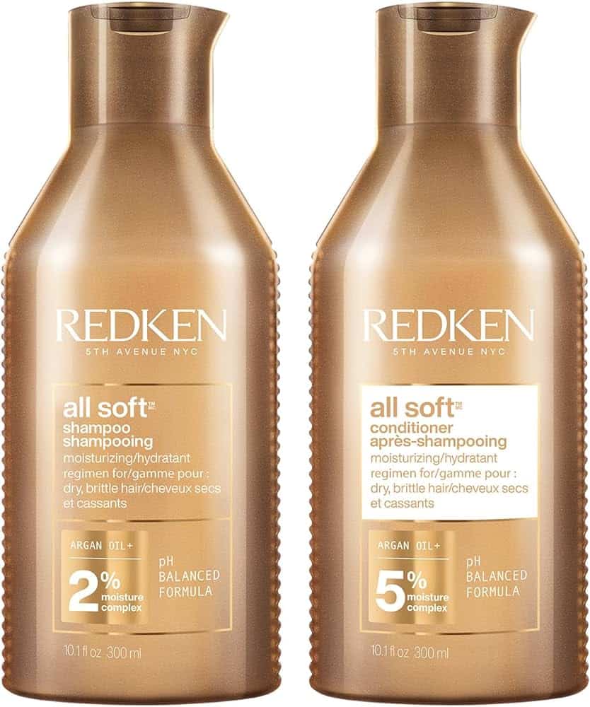 Redken All Soft Shampoo and Conditioner